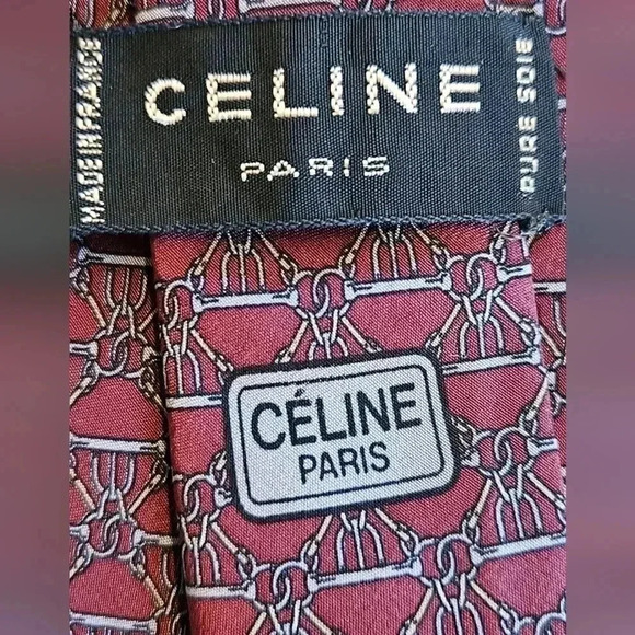 Lot of 12 Designer Ties: Dior, Gucci, Burberry, Celine, J. Crew - Picture 12 of 13